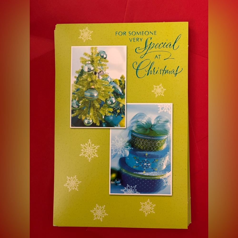 10ct holiday greeting card for a friend